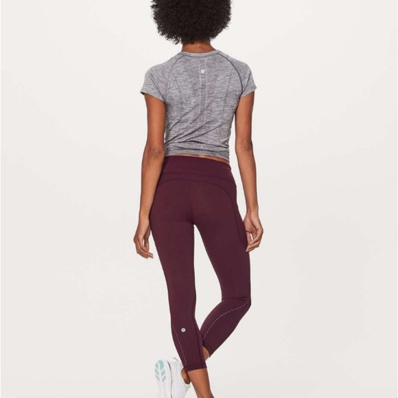 Lululemon Extra Mile Crop (Reflective 23") - Picture 2 of 12